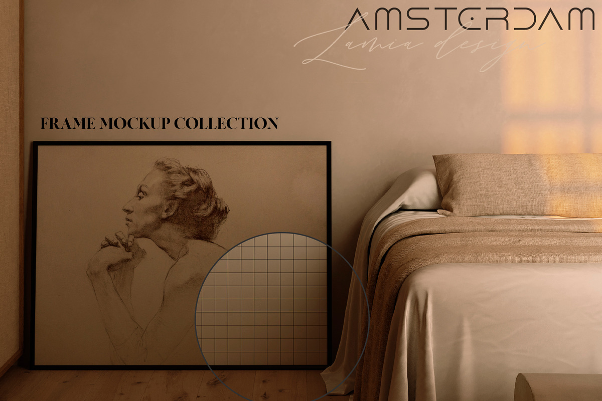 Japandi Frame Mockup Bundle, a Household Mockup by LAMIA DESIGN (Photo 15 of 18)
