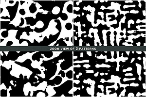 20 Black And White Seamless Patterns