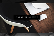 Creative Agency Pitch Deck Template, a Presentation Template by Template Monkey @dscience (Thumbnail 3 of 15)