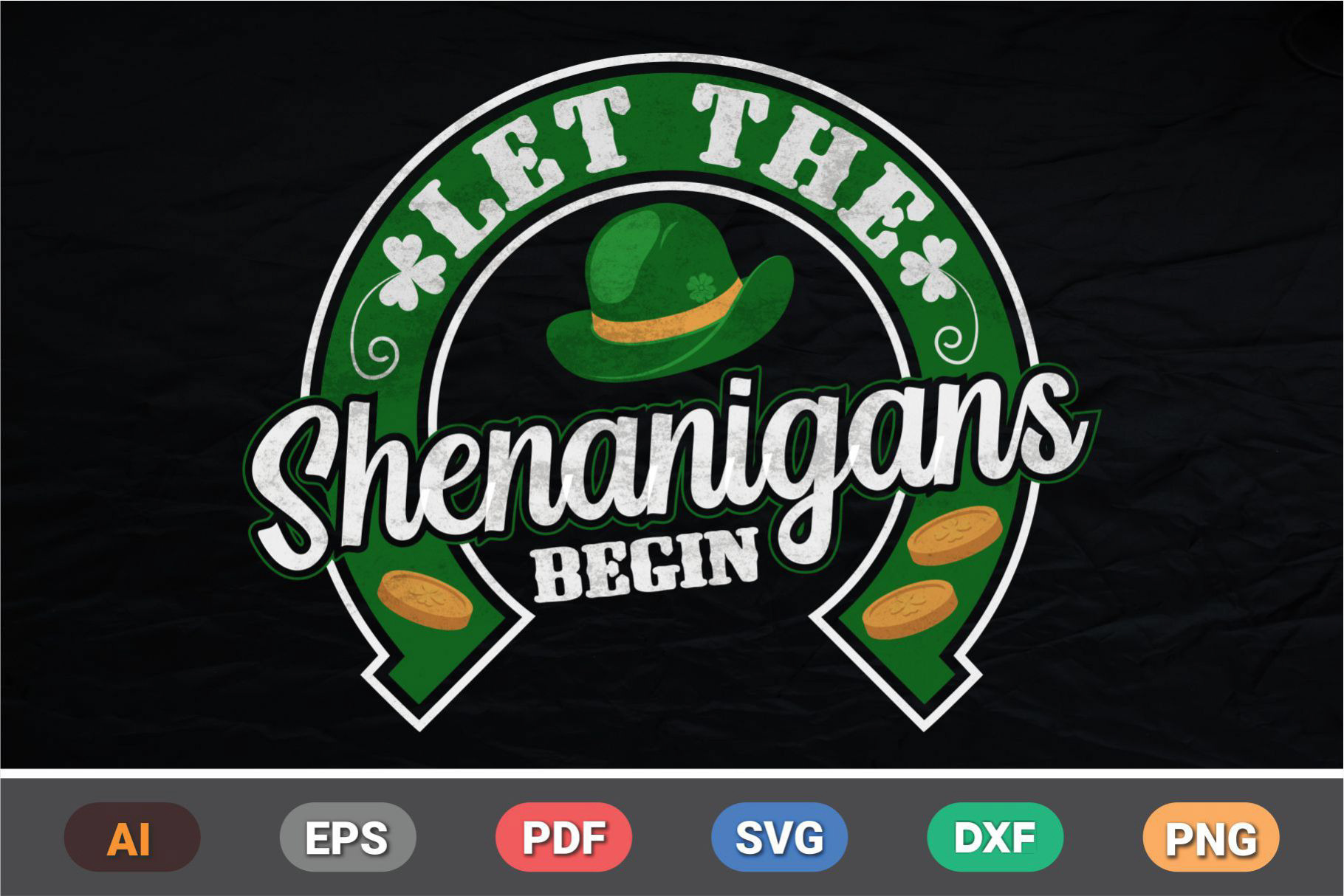 Let the Shenanigans Begin Shirt, an Object Illustration by Vector Portal