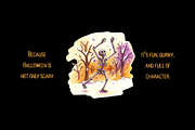 Spooky Doodle Halloween Graphics Pac, a Seasonal Illustration by BiancaXavier (Thumbnail 3 of 9)