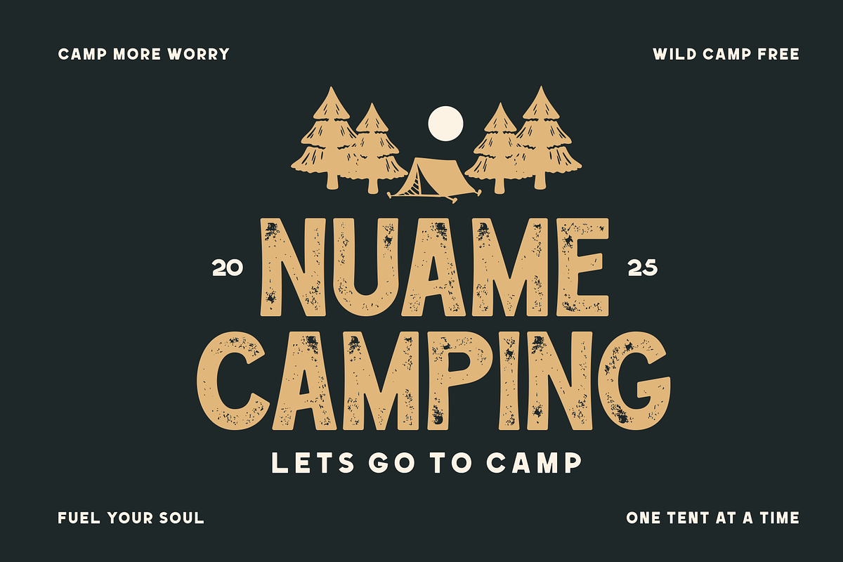 Kianubi - Vintage Font Typeface, a Sans Serif Font by MaikoHatta (Photo 3 of 8)