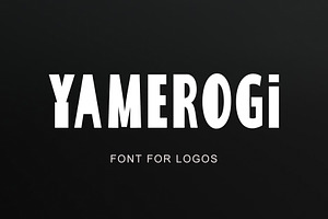 Yamerogi – Playful Display Font Logo