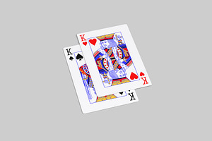 Bridge Playing Cards Mockup 8 Views