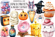 Kawaii Halloween Clipart Bundle, an Illustration by Daily.Designs (Thumbnail 1 of 5)