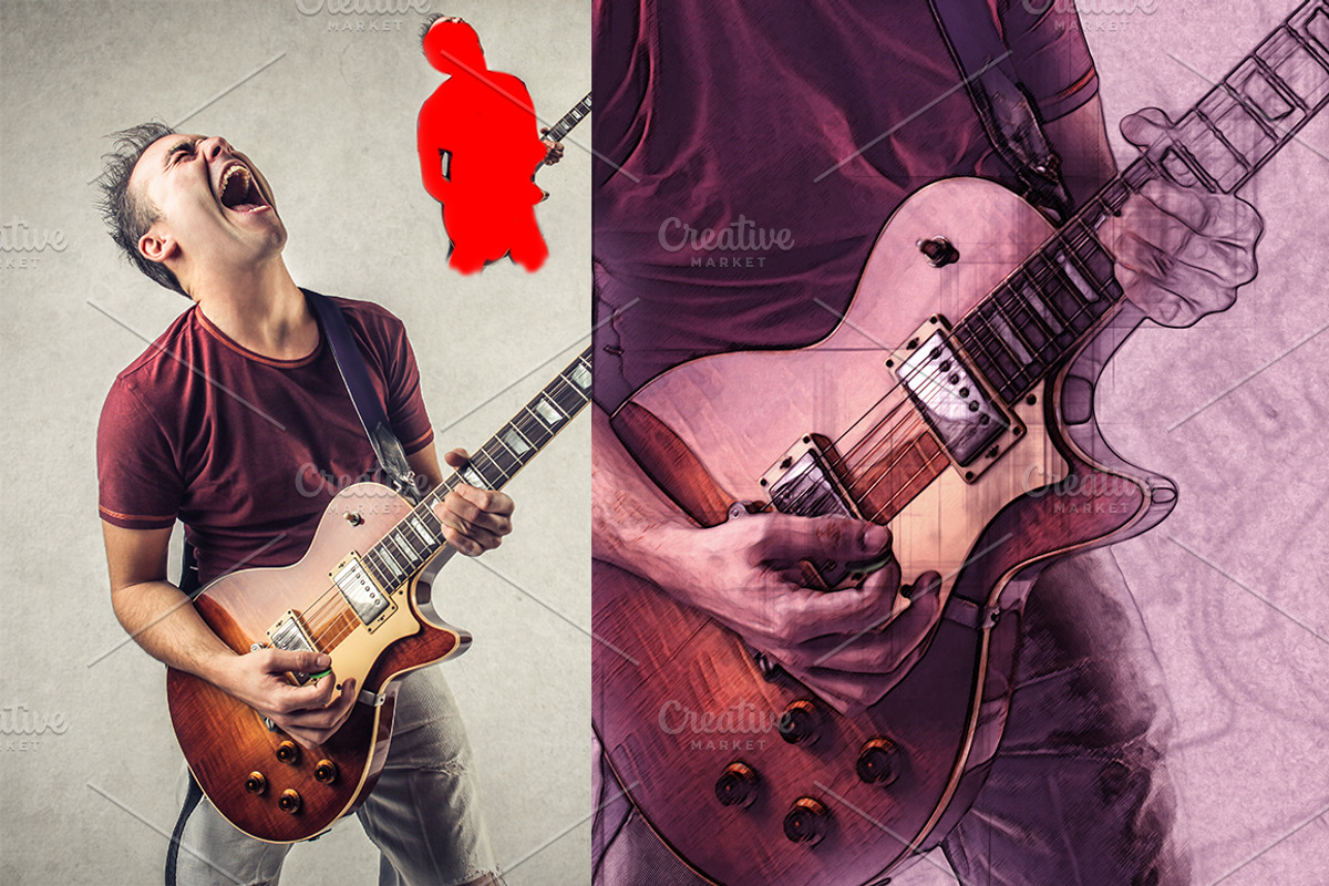 Sketch Photoshop Action, an Action Add-On by GrafxFun (Photo 4 of 5)