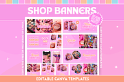 Makeup Shop Banner Templates, a Shopify Template by SunshineStudioBoutique (Thumbnail 1 of 7)