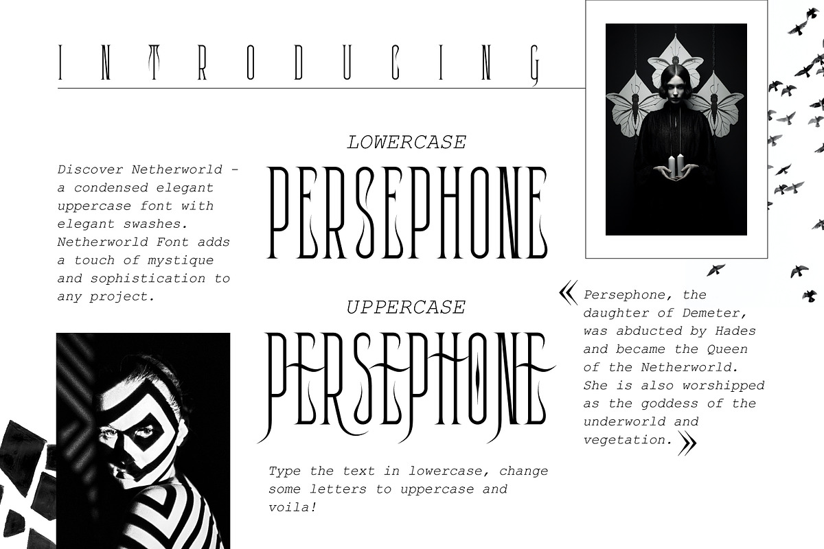 Netherworld Condensed Mystical Font, a Blackletter Font by Struvictory.art (Photo 2 of 8)