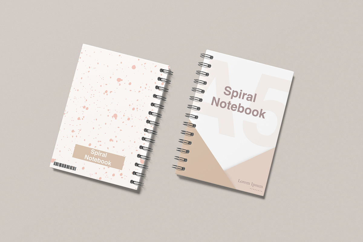 A5 Spiral Notebook Mockup, a Books & Magazine Mockup by rahmatmoscae (Photo 10 of 11)