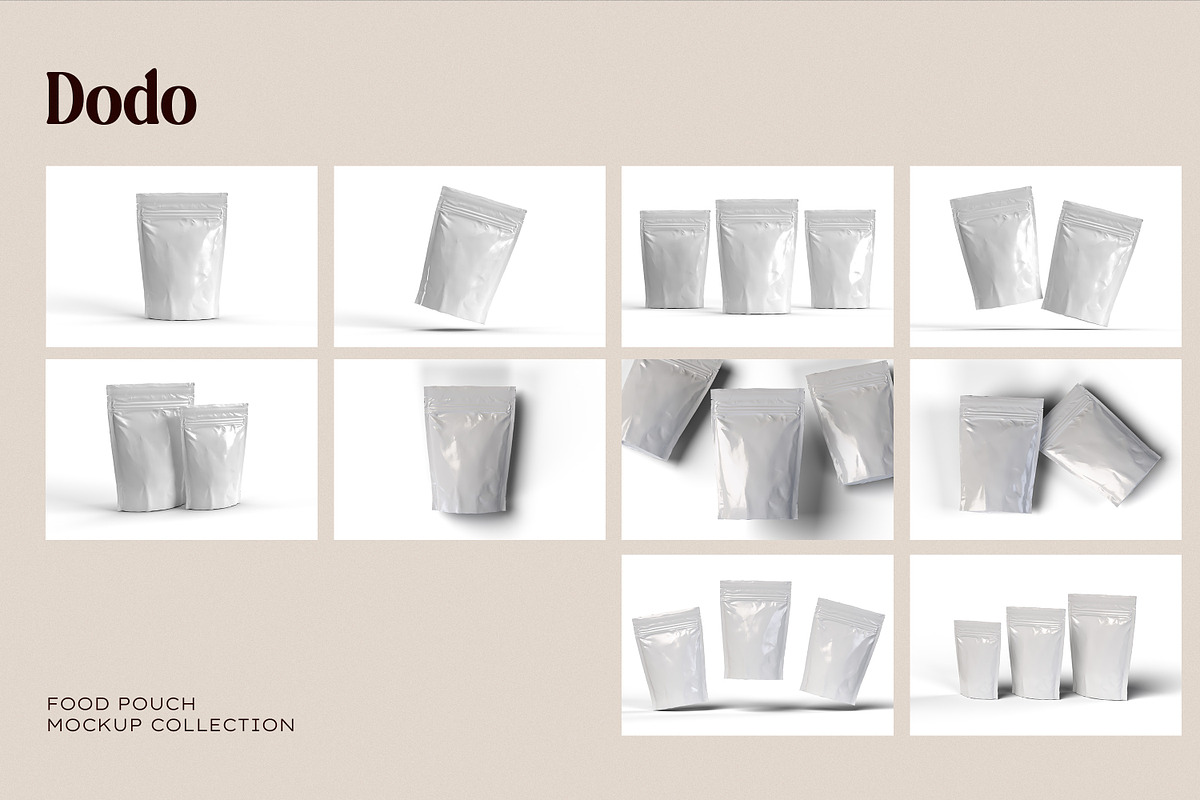 Digital Food Pouch Mockup, a Cups & Container Mockup by Sigelt (Photo 3 of 10)