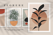 Florere - Organic Abstract Shapes, an Illustration by Eesome Design Studio (Thumbnail 1 of 8)