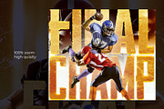 American Football match Flyer, a Flyer Template by bunebx (Thumbnail 6 of 6)