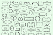 Frames - Hand Drawn Pack, an Illustration by Bugcessories (Thumbnail 3 of 4)