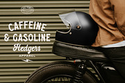 Caffeine & Gasoline Fonts + Extras, a Script Font by Davide Bassu (Thumbnail 2 of 20)