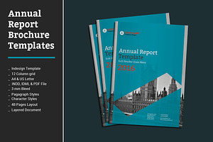 Annual Report Brochure Templates