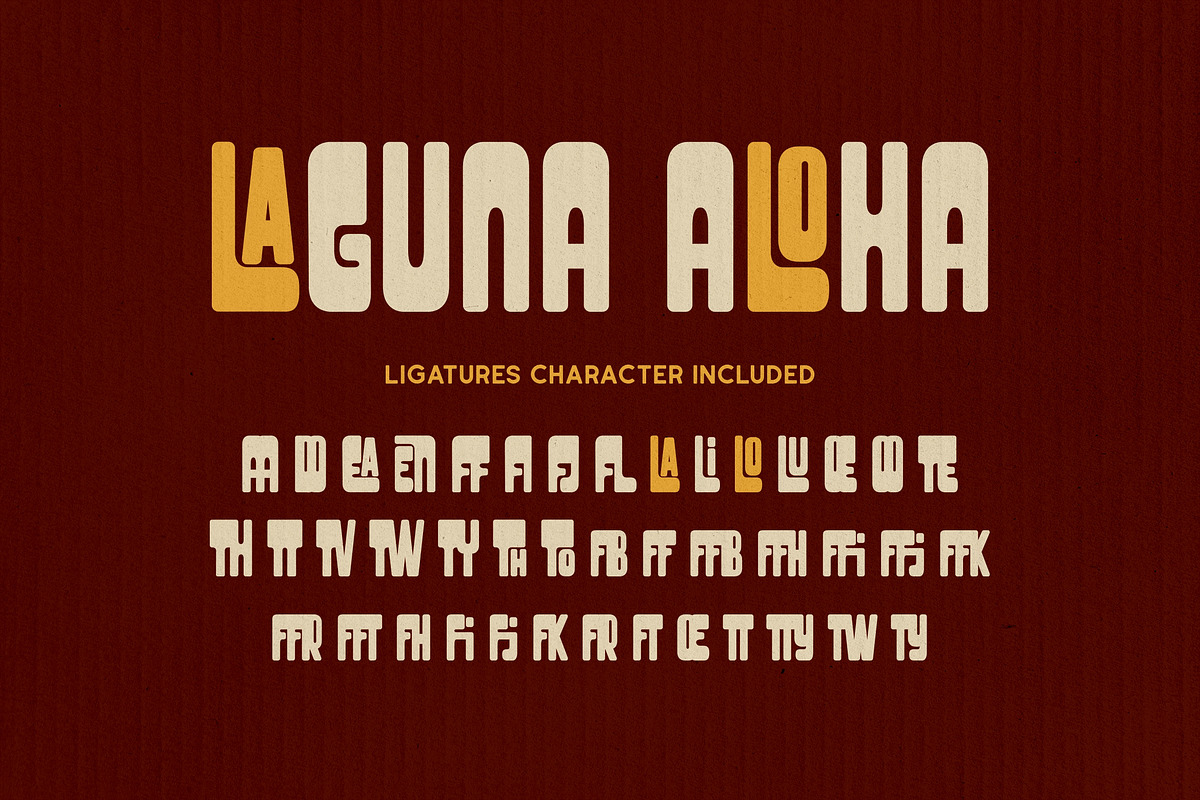 Tolusen - Bold Retro Font, a Sans Serif Font by Imoodev (Photo 3 of 5)