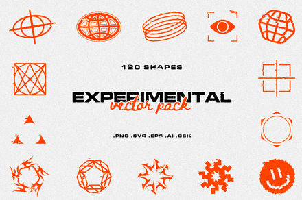 120 Experimental Vector Shapes