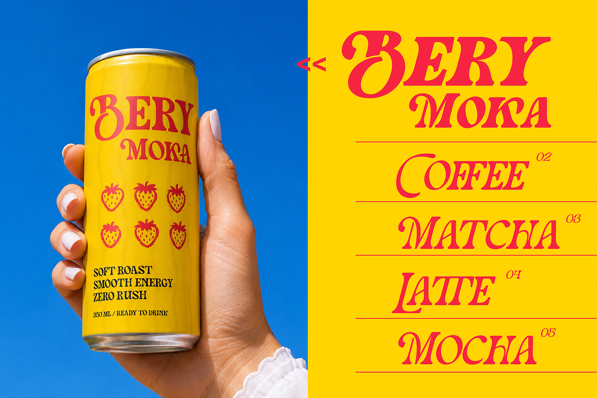 Bysta Bangor - Modern Retro Serif, a Serif Font by agnyhasyastudio (Photo 4 of 17)