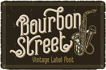 Bourbon Street Display Font
