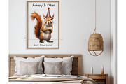 112 Whimsical Quirky Pets Clipart, an Animal Illustration by Art Paradise Studios (Thumbnail 2 of 9)