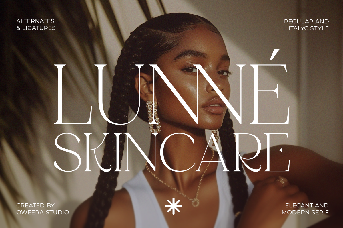 Annagia - Modern Elegant Luxury, a Serif Font by Qweera Studio (Photo 2 of 12)