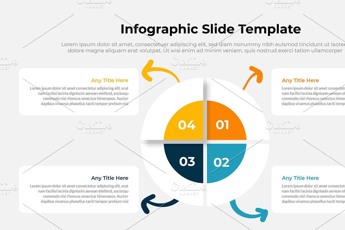 Infographic Slide for Illustrator preview 5