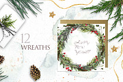 CHRISTMAS Watercolor Collection, an Illustration by Les Frolova (Thumbnail 9 of 12)