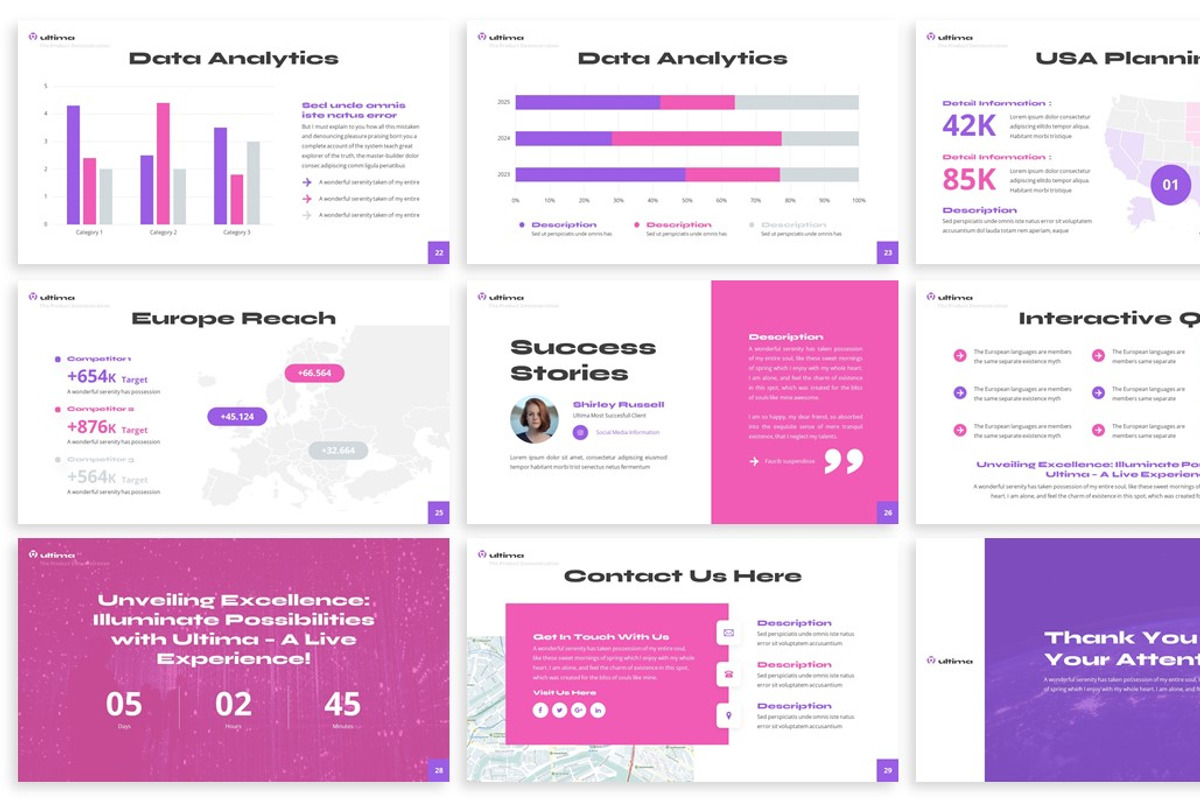 Ultima - Business Powerpoint, a Presentation Template by SlideFactory (Photo 4 of 4)