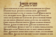 Lord & King + Ornament, a Blackletter Font by McJer.Studio (Thumbnail 8 of 9)