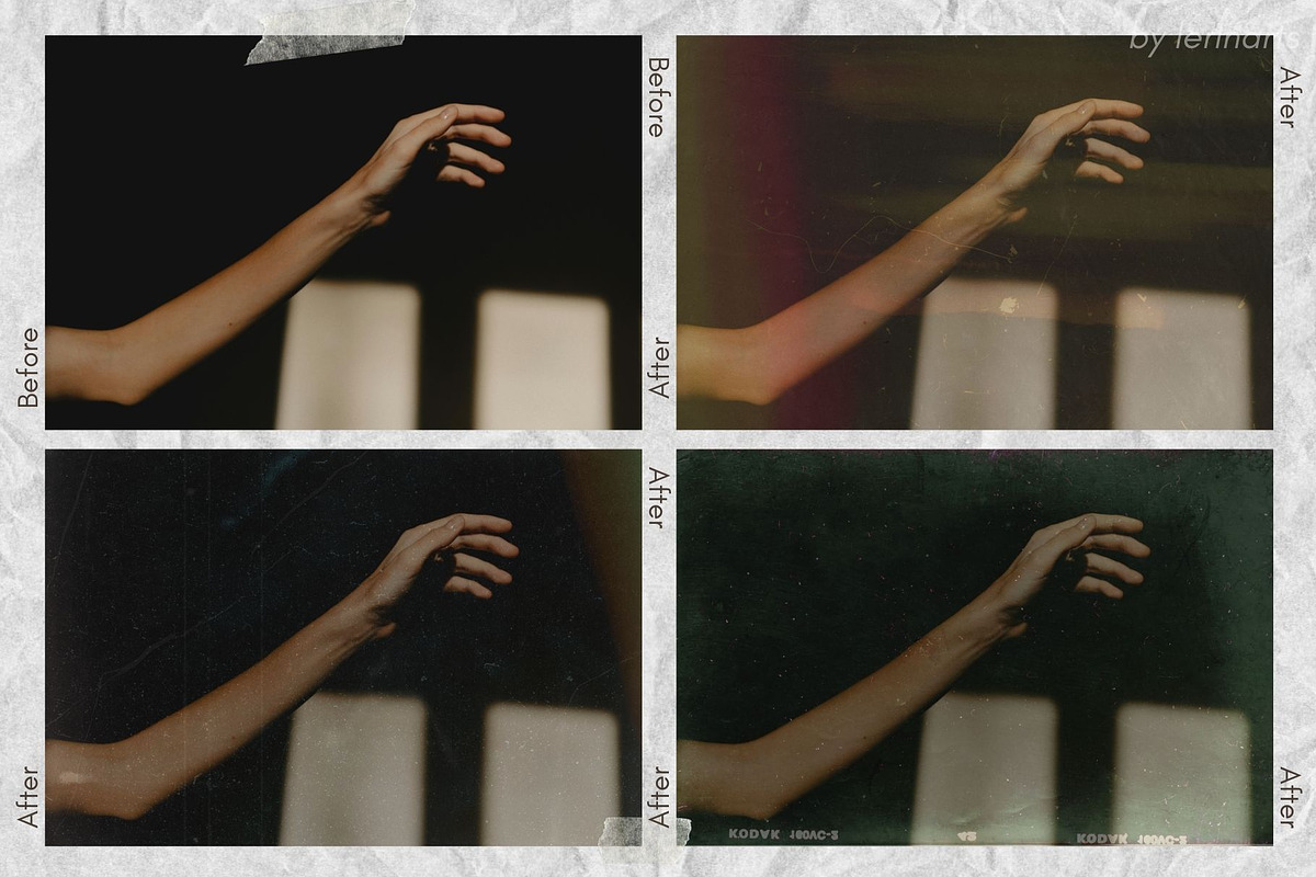 20 VINTAGE FILM OVERLAY TEXTURES, a Texture Graphic by lerinartstudio (Photo 10 of 12)