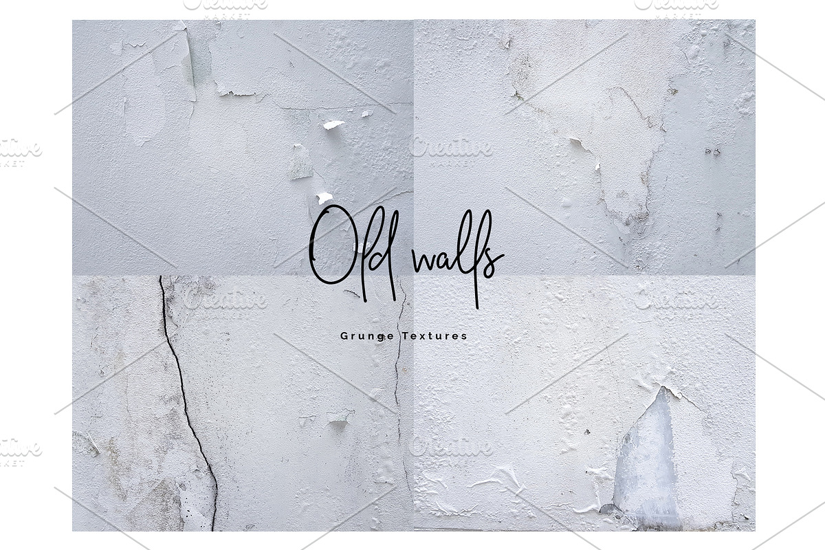 Old Walls Grunge textures, a Texture Graphic by aniunova (Photo 3 of 6)