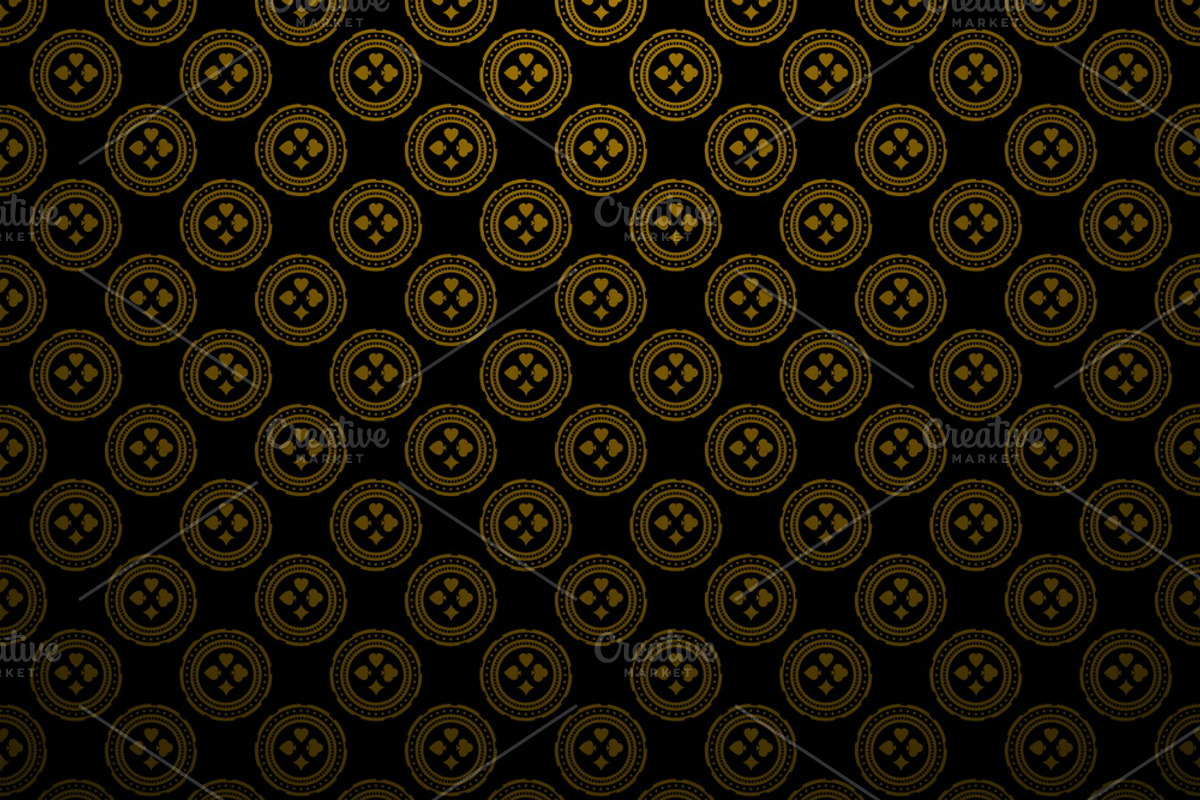 Gambling chips pattern