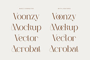 Agathe | Luxury Serif Font, a Serif Font by Mahesans Co (Thumbnail 9 of 10)