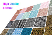 Damask Seamless Patterns, a Pattern Graphic by Digital Studio (Thumbnail 3 of 6)