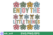 Enjoy the Little Things SVG PNG, a Graphic by mh_arif (Thumbnail 1 of 3)