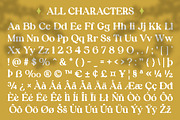 Calive Blur, a Serif Font by Craft Supply Co. (Thumbnail 8 of 8)
