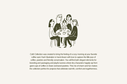 Café People: Fun Coffee & Food, a Food Illustration by Veyla (Thumbnail 2 of 10)