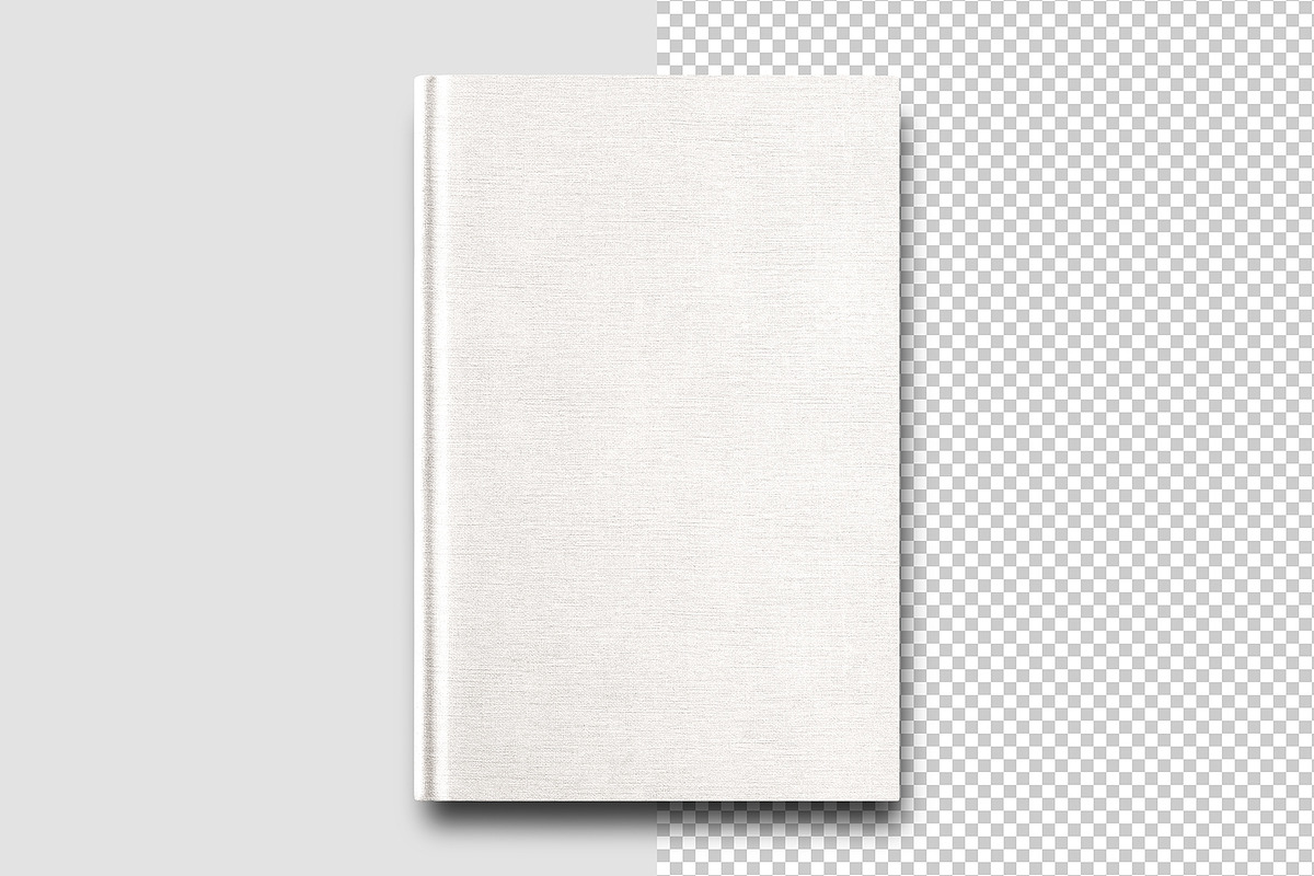 Clothbound Book Cover Mockup, a Books & Magazine Mockup by Aurora Graphics (Photo 4 of 4)