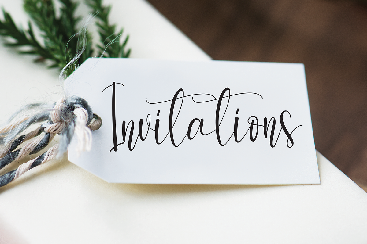 Christmas uniform | Handwriten Font, a Script Font by Scratchones (Photo 8 of 8)