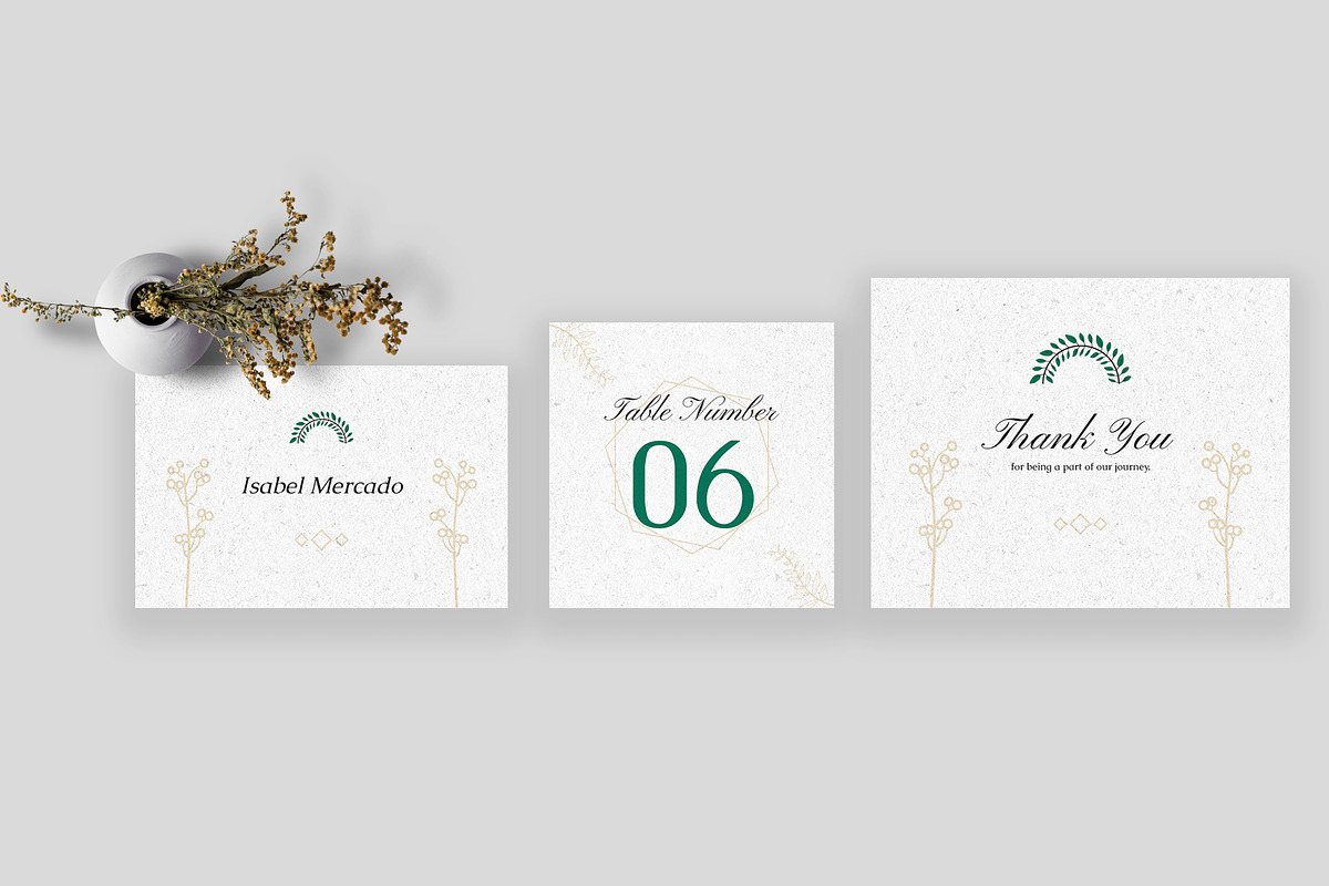 Wedding Invitation Suite Template, a Templates & Theme by Neermana (Photo 4 of 4)