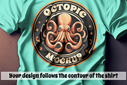 T-shirt mockup bundle, an Apparel Mockup by Visuallay (Thumbnail 4 of 6)