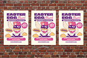 Quirky Easter Egg Hunt Flyer, a Flyer Template by Aiyari Graphic (Thumbnail 3 of 3)