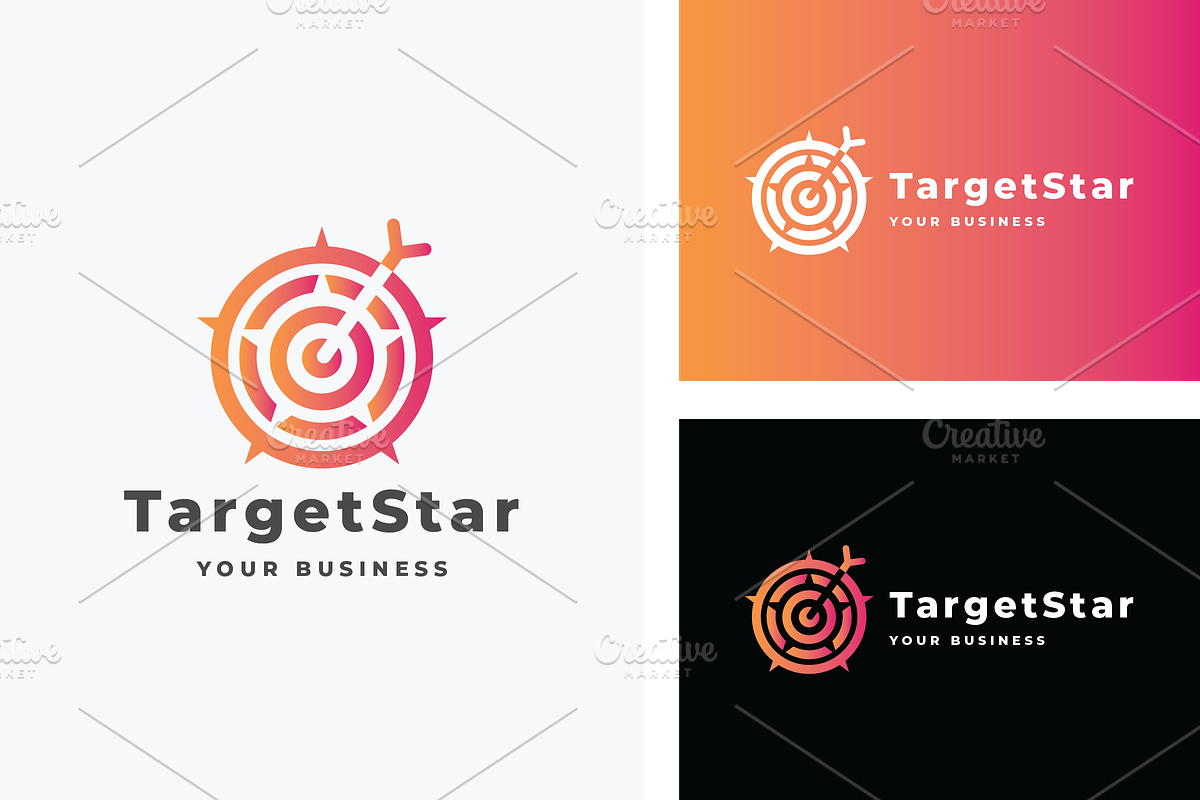 Target Star Logo, a Branding & Logo Template by Design_Planet (Photo 1 of 3)