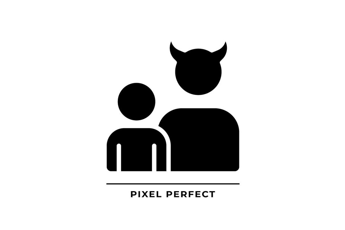 Shadow black glyph icon, an Icon by IMG Visuals