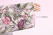 Soft Blossom Watercolor Floral Print, a Pattern Graphic by TSTUDIO (Thumbnail 10 of 10)