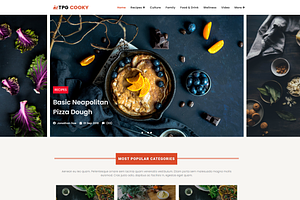 TPG Cooky - Food WordPress Theme