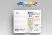 Cool Notepad for Daily Feelings, a Stationery Template by DeLaGranSiete (Thumbnail 2 of 8)