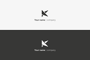 logo design letter K N, a Branding & Logo Template by Minimalist Logos (Thumbnail 1 of 5)