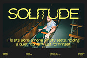 Lumend Rippled, a Sans Serif Font by Craft Supply Co. (Thumbnail 4 of 8)