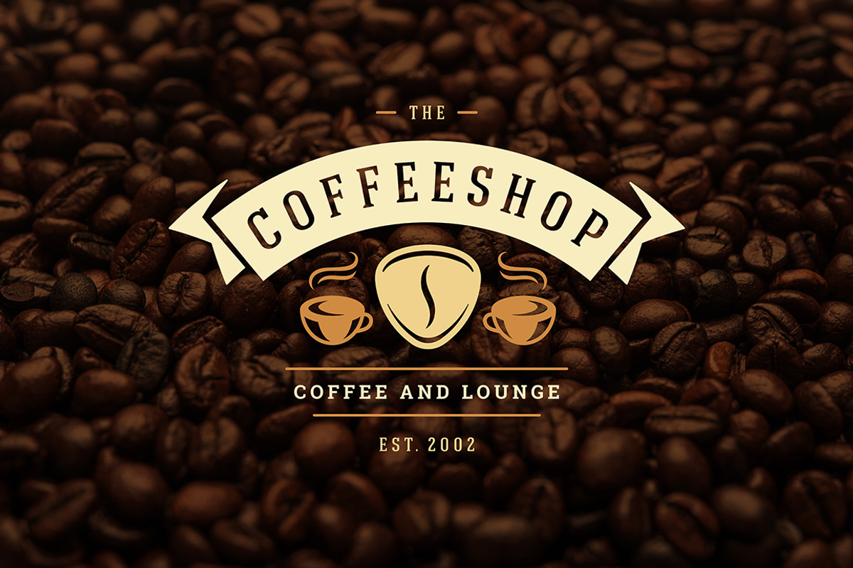 36 Coffee Logos and Badges, a Branding & Logo Template by Vasya Kobelev (Photo 3 of 15)